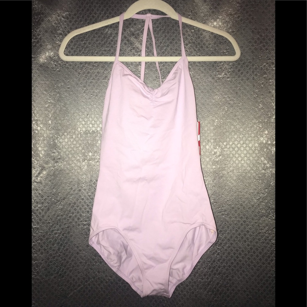 Capezio Lavender Halter Back Camisole Leotard